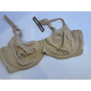 SKIMS 42C Sand SND Beige Underwire Full Coverage Bra New 2199